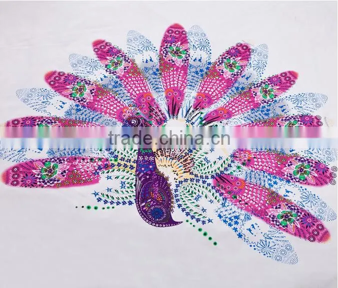 high quality cotton bedding set, embroidery and printing