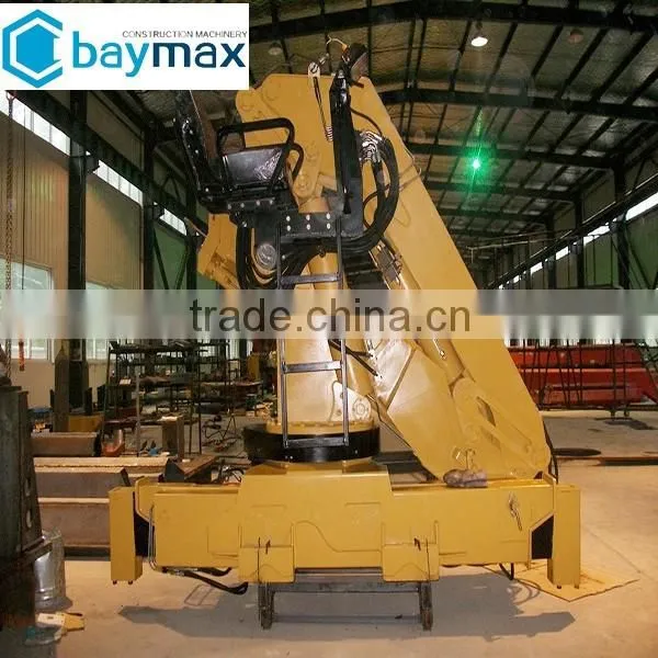 Boom Crane hydraulic truck crane With 8 ton