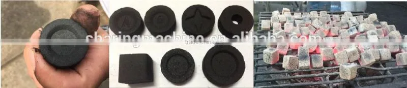China Most professional equipment for the production of charcoal for hookah shisha