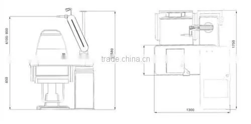 MCE-CS-400 Ophthamic Combined Table set