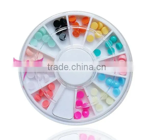 2015 animal design nail art clay slice decoration wheel