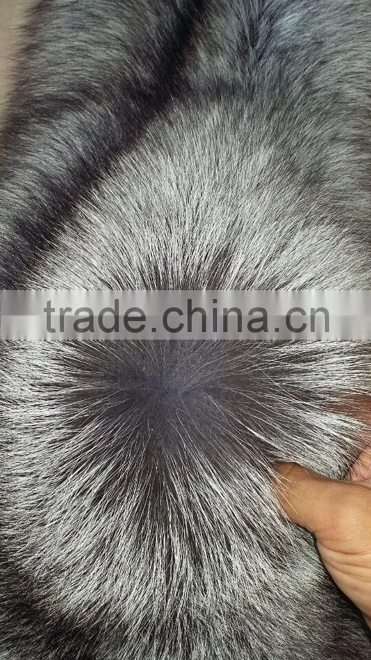 2015 Silver Fox Fur Skin / Real Fox Skin / Natural Fox Fur Skin For Sale