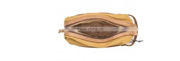small canvas travel pouch dopp kit