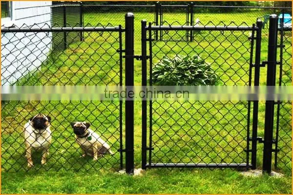 High quality galvanized chain link gate design and chain link fence closer