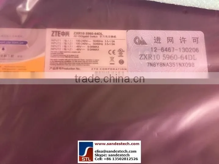 ZTE RS-5960-64DL, ZTE ZXR10 5960-64DL 5960-32DL RS-5960-32DL