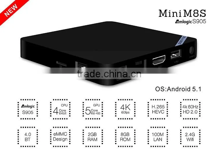 Mini M8S Ott Tv Box