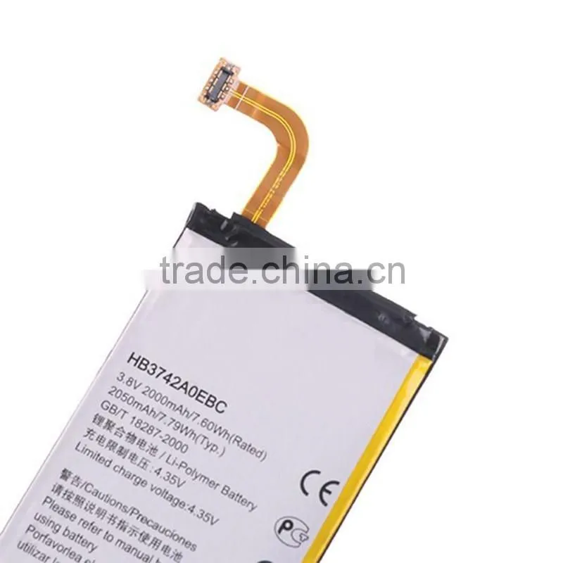 Original Genuine 2000mAh Battery For Huawei Ascend P6 - HB3742A0EBC