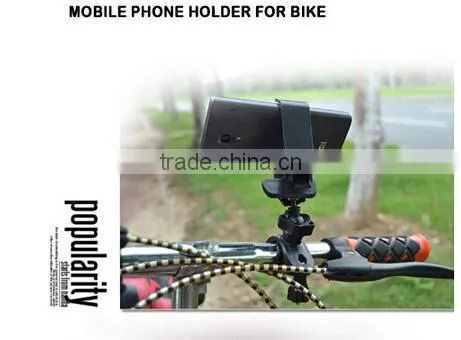 Full 360 degree rotation for Bike Mobile phone Holder magnetic acrylic in stock