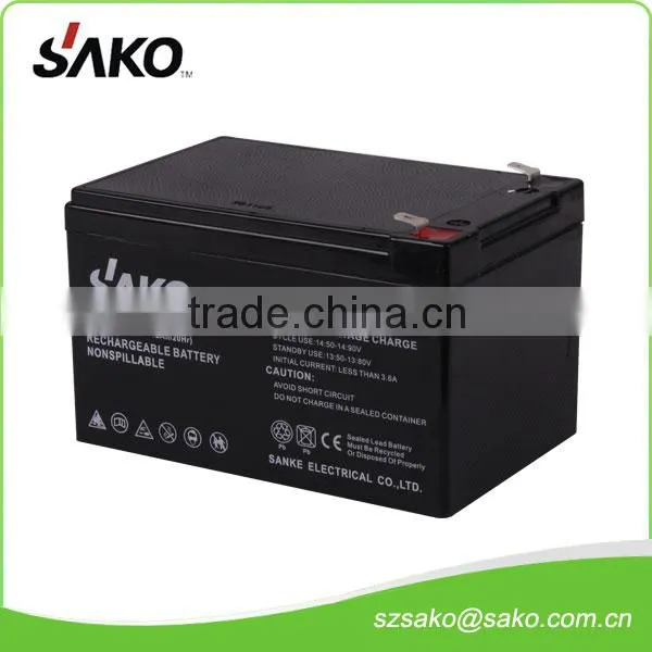 12V12AH VRLA Battery Maintenance Free with 5 Years Life Design l