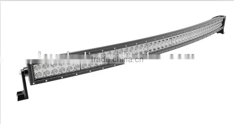 Super brightly 288w Curved led light bar 50" Offroad SUV ATV 12v car led work light bars