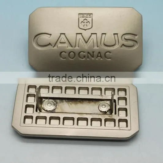 Wholesale Metal caboodles nameplate for custom