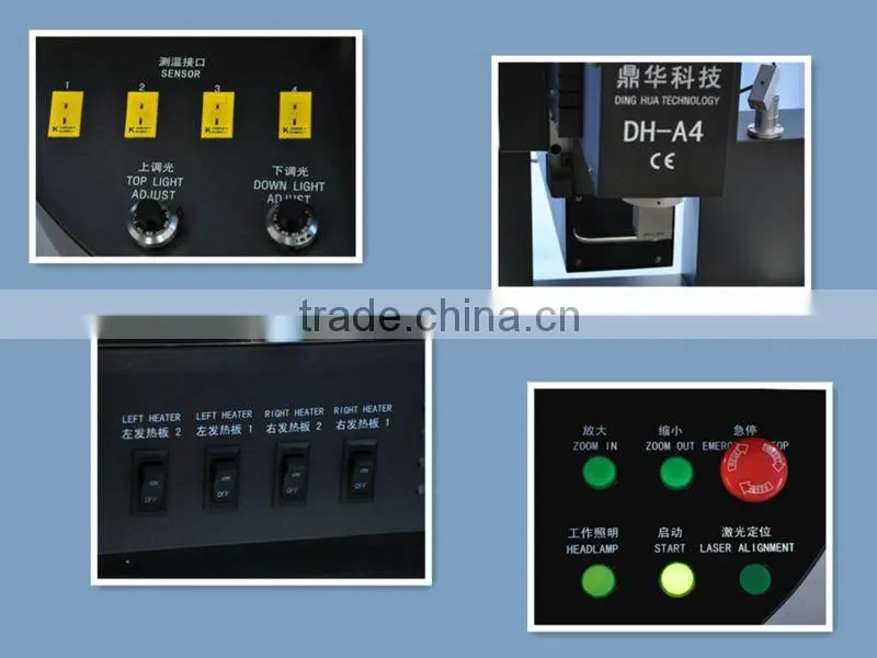 Dinghua solder station/welding equipment/bga smt station rework console star game DH-A4