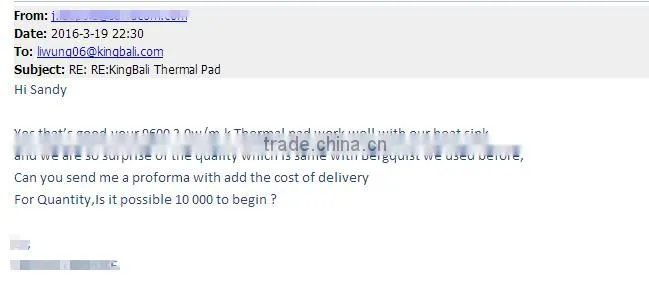 Heat Conduction Insulation Thermal Pad