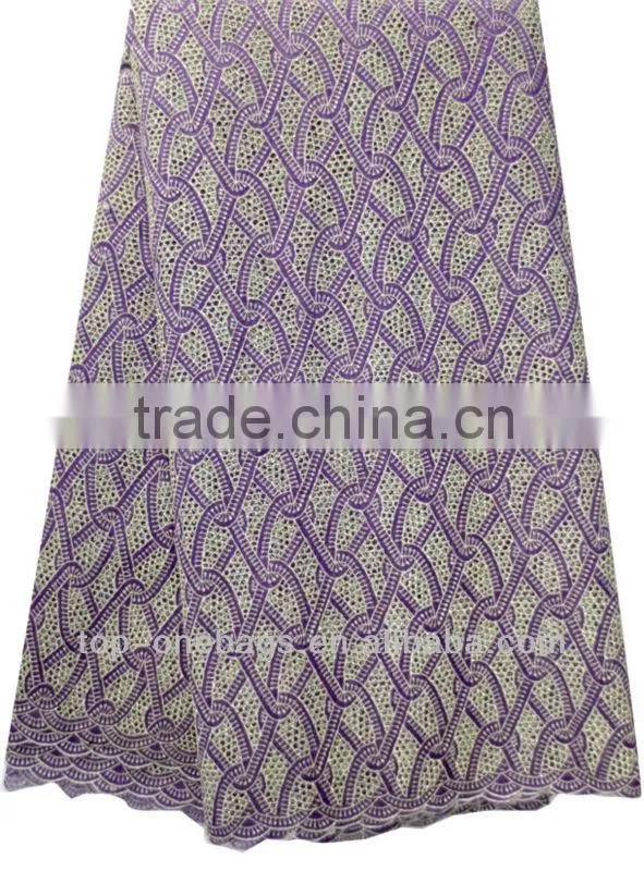 African sequin french lace 2014 organza lace fabric