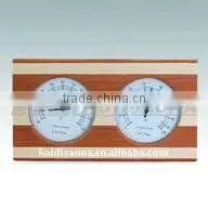 wooden digital saunaroom thermometer &hygrometer with CE ROHS ETL