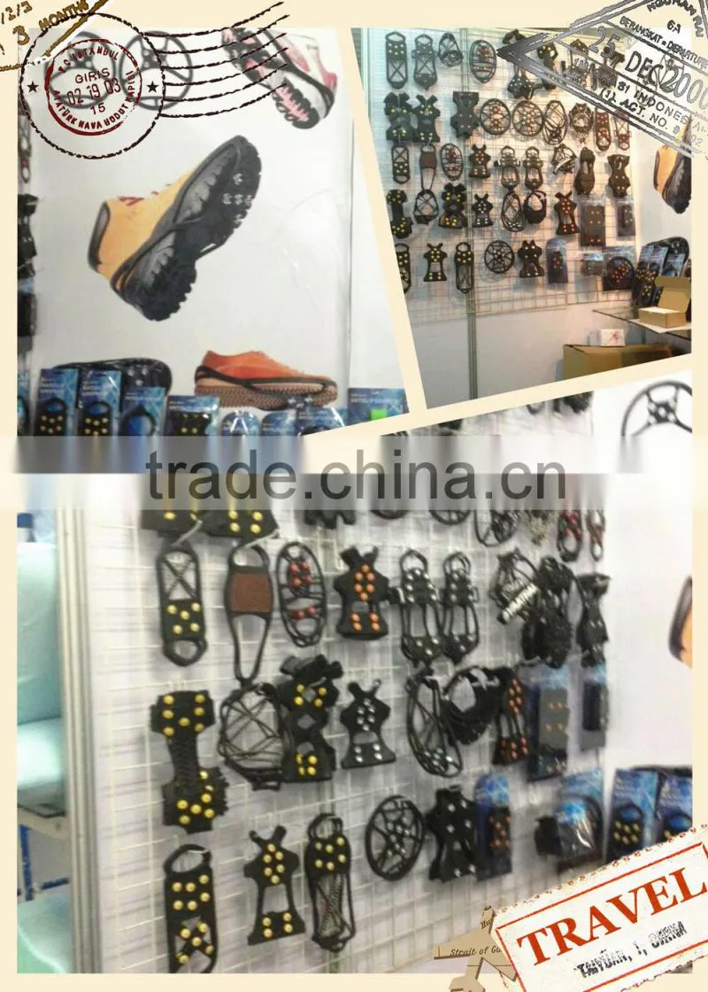 safety footwear non-slip shoes 10 stud snow grips