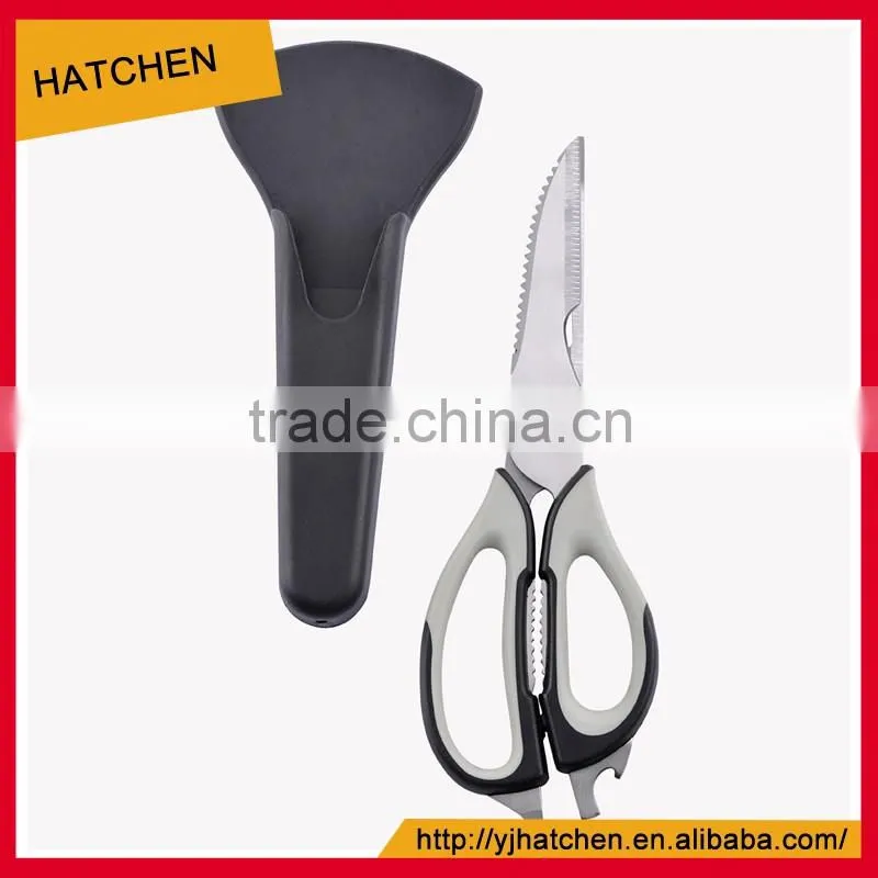 SK-025 LFGB Certificated 2cr15 s/s colourful scissors kitchen shears