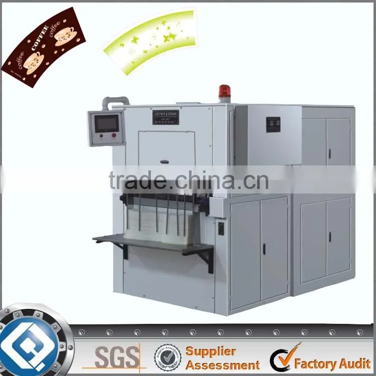 QC-750 paper cup punching machine automatic paper cup die cutting machine