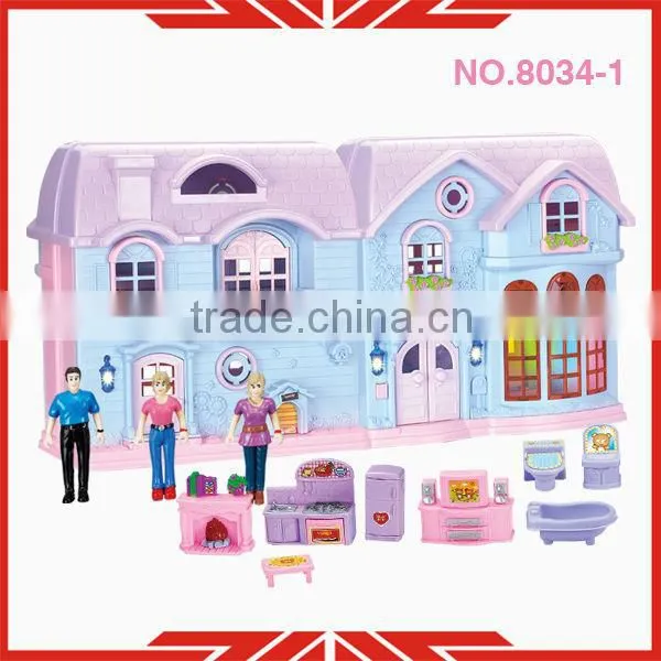 villa toy 8034-1 with doorbell and lights