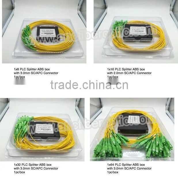 Manufacturer 1x8 Mini Module Fiber Optical Splitter/1x8 PLC Splitter
