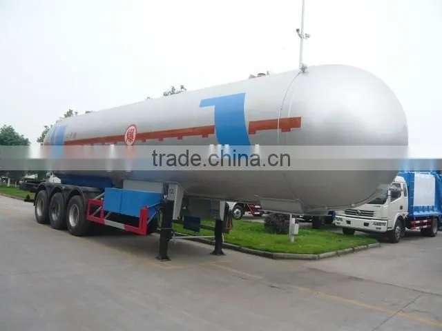 High performance 47.58m3 methyl ether lpg gas tanker semi trailer,lpg tank trailer,lpg trailer