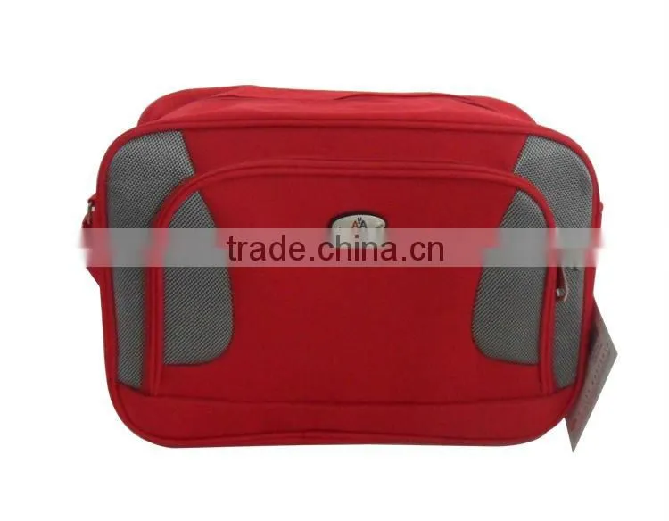 2015 Popular Red fabric trolley suitcase 5pcs Set EVA Luggage Bag / unique luggage sets/beautiful luggage sets