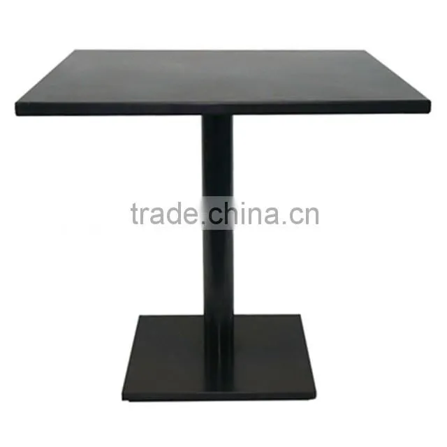 Vintage commercial metal dining table restaurant table