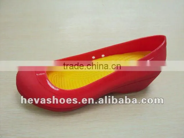 2012 High-heeled lady PVC shoes