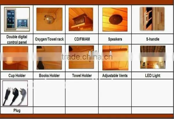 infrared glass sauna/ sauna manufacturer/portable sauna
