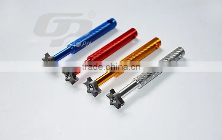 Golf Hot 6 Blade Golf Iron & Wedge Club Groove Tool Sharpener & Cleaner for V U Square