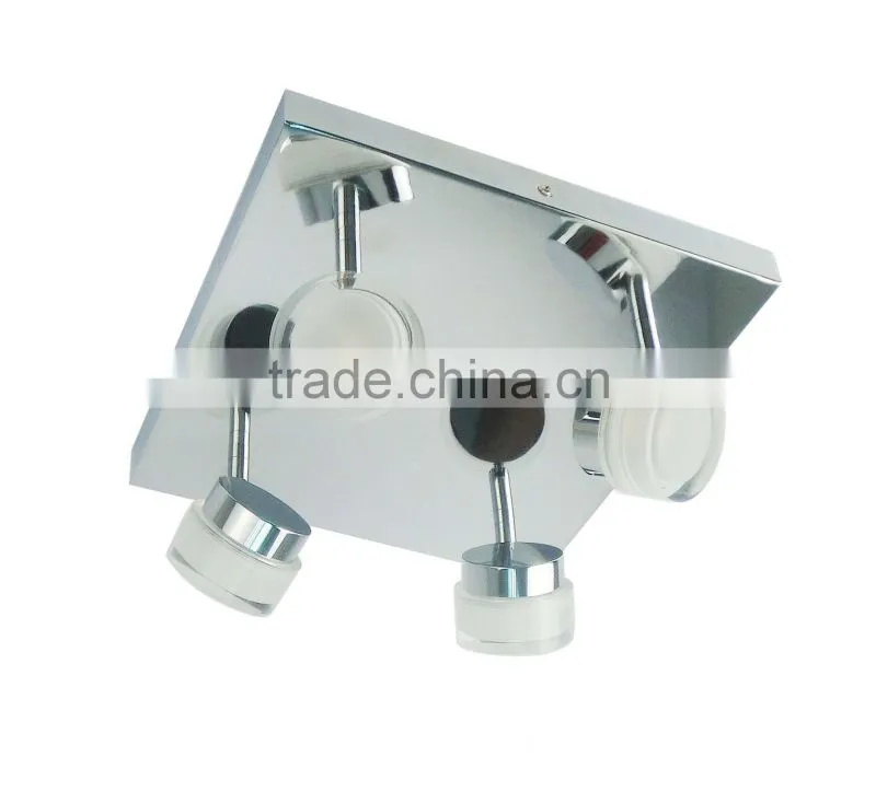 2015 New design four lights Acrylic LED ceiling light 12 W in Guangdong