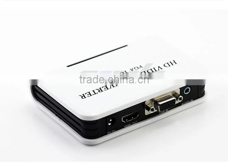 HD Video Converter Mini VGA to HDMI Converter 1080p