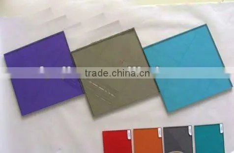 bronze reflective glass for building window