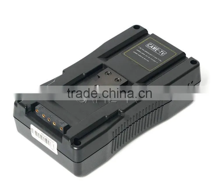 CAME-TV 190Wh Battery S ony V Mount For Camera Camcorder Battery