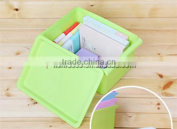 Colorful Foldable Storage Box Plastic Storage Box