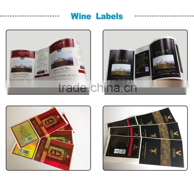 OEM Private Fruit Juice Label , Custom Waterproof Vinyl Sticker Printing