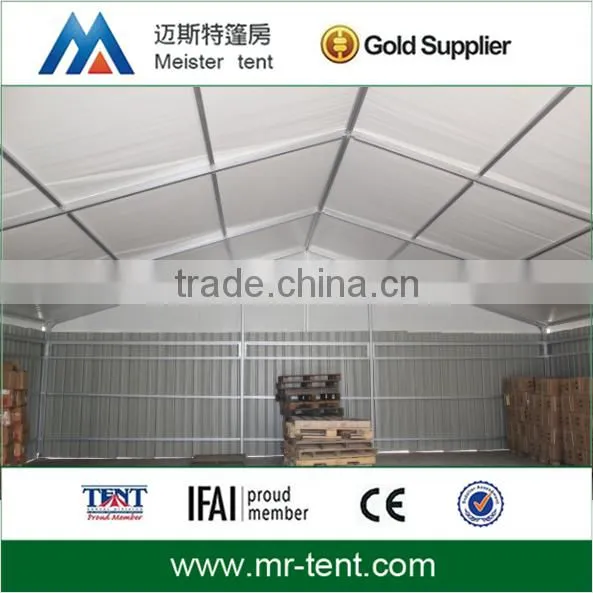 big outdoor warehouse tent
