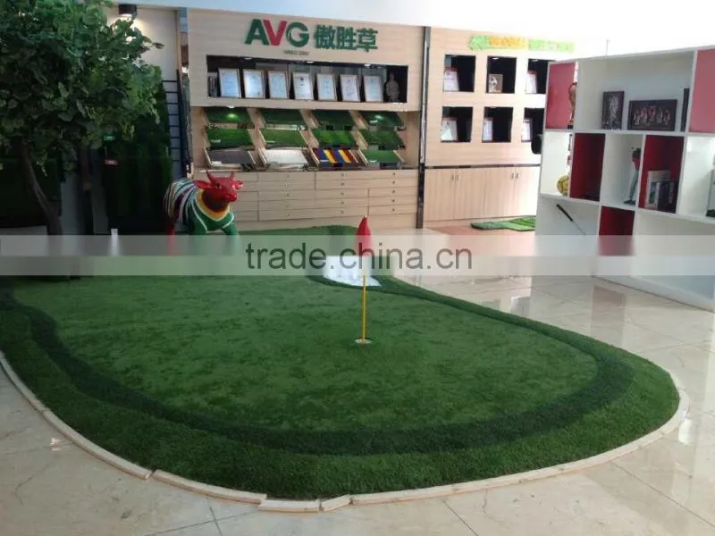 Golf court artificial turf plastic grass