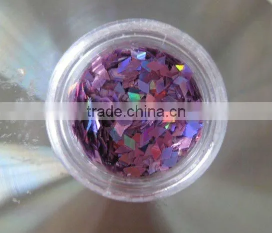 12 Colors Boxed Crushed coconut shell powder Nail Art Tip Decoration