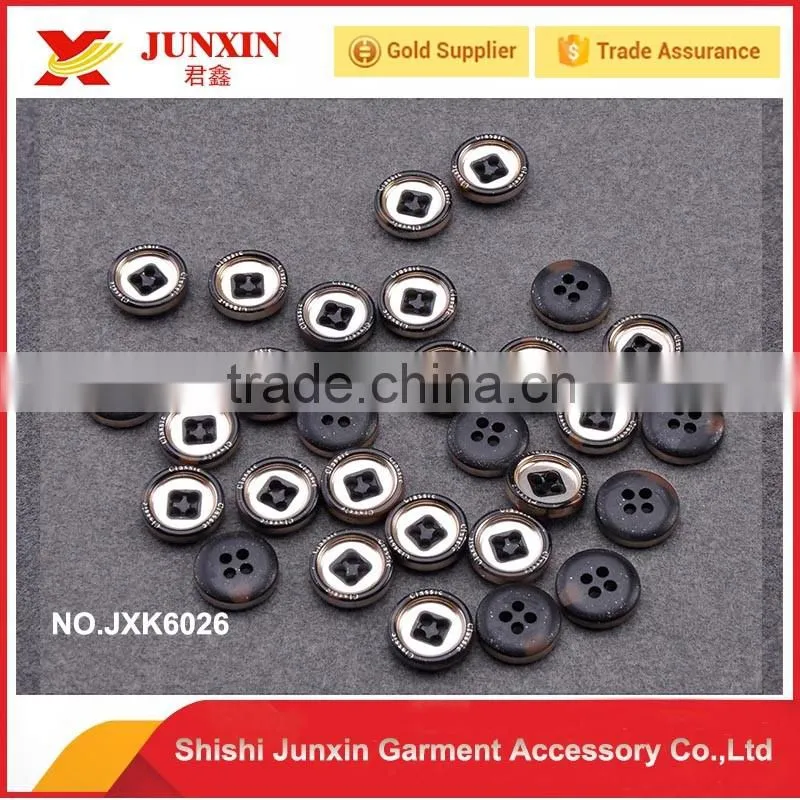 Quality custom fancy plastic button made in China