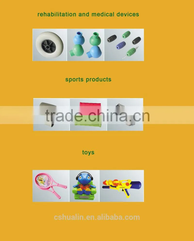 thermoplastic products for sports products series