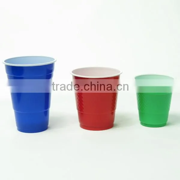 7oz Double Tone colorful Disposable PS Cup