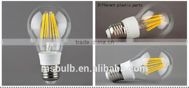 2000k-6300k PF>0.5 SMD 2years garanty e27 a60 led lamp chinese led bulb light, filament leb bulb, led flame shaped light bulb