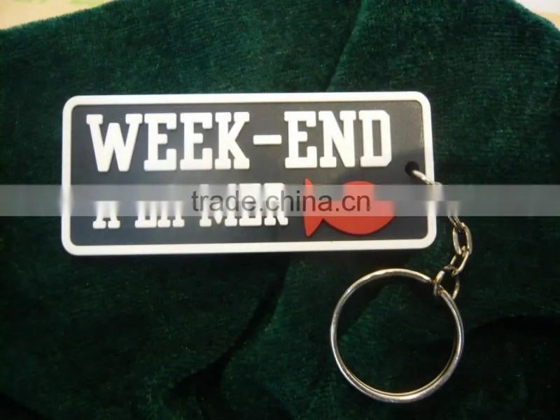 PVC key ring