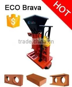 ECO BRB earth block making machine,interlocking brick making machine with hydraulic press