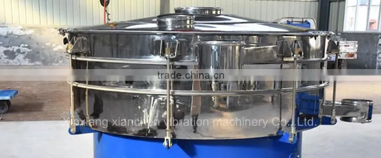 vibrating swinging screen for calcite calcium carbonate