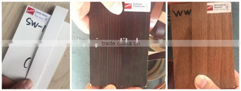 desk wood grain edge banding,furniture accessories,plastic edge trim