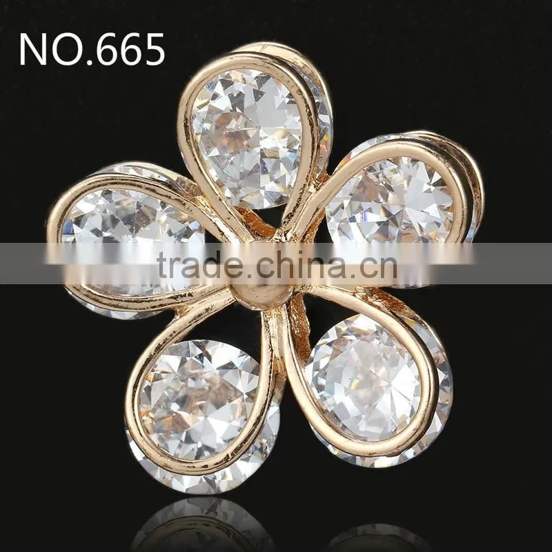 2015 new design claw Zircon with metal claw setting sew on clothes decorations-665