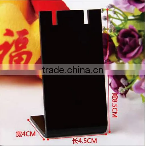 l-shape acrylic earring and necklace display wholesale