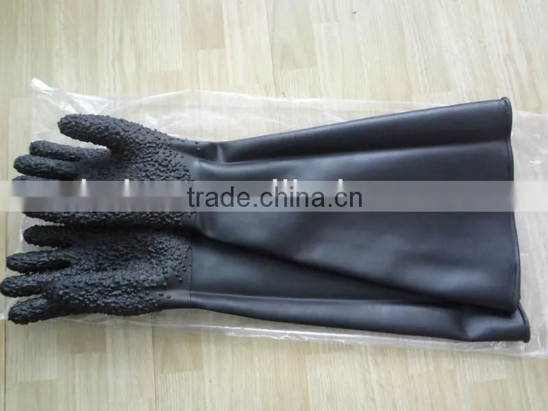 Thick sandblaster gloves